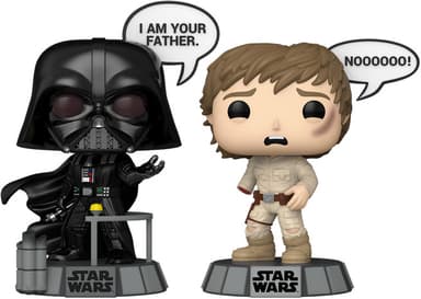 Funko POP Star Wars actionfigur spelset (Vader & Luke,2-pack)