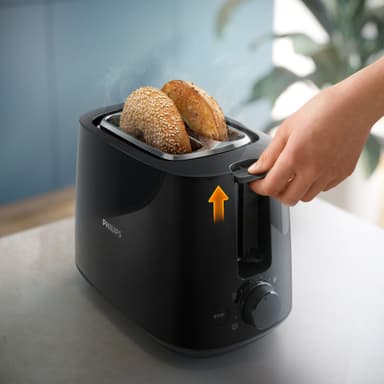 Philips Daily Collection brödrost HD258190 (svart)