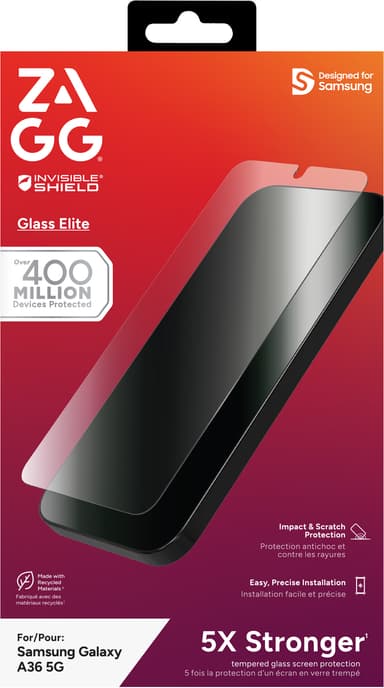Zagg Glass Elite Samsung Galaxy A36 skärmskydd
