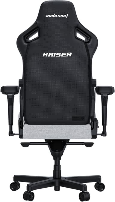 AndaSeat Kaiser 4-serien gamingstol (grått tyg)