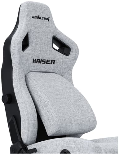 AndaSeat Kaiser 4-serien gamingstol (grått tyg)