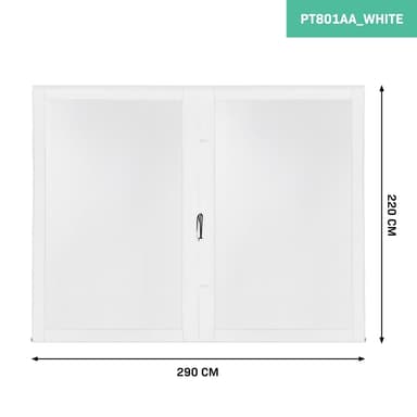 VONROC Myggnät för Partytält PT501XX - Vit - UV-skydd 50+