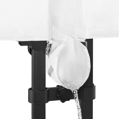 VONROC Partytält 6x3 m – Easy-Up Set med 2x Tält & 1x Kopplingskit – Snabbmontering & Stabil Konstruktion – Vit