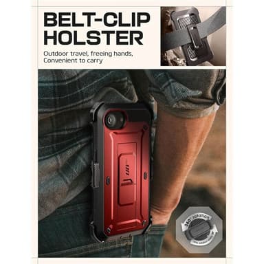 SUPCASE UB Pro skal iPhone 16e - Ruddy