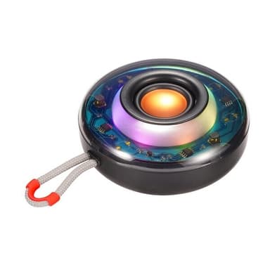 Streetz Trådlös Högtalare 5W med LED-belysning - Transparent