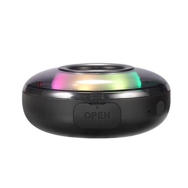 Streetz Trådlös Högtalare 5W med LED-belysning - Transparent