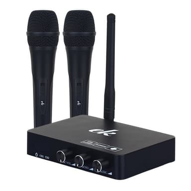 Karaokemaskin / Karaokemixer - 2st mikrofoner