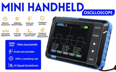 FNIRSI DSO153 2 i 1 mini oscilloskop och signalgenerator, 2.8"" Display, 5MS/s 1MHz