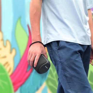 Tronsmart T6 Bluetooth-högtalare 15W med djup bas och IPX6-vattentäthet - Svart