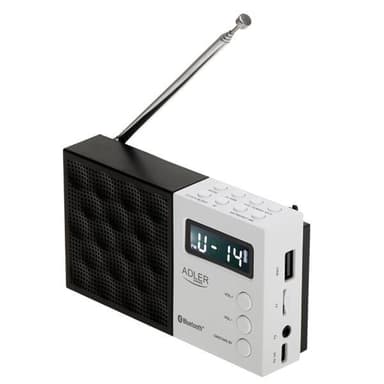 Adler FM-radio med PLL, Bluetooth och USB/SD-uppspelning