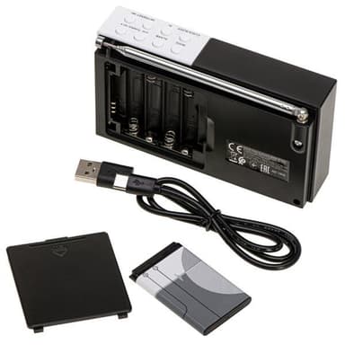 Adler FM-radio med PLL, Bluetooth och USB/SD-uppspelning