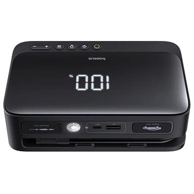Baseus Super Energy 4i1 600A Powerbank / Kompressor / Ficklampa / Jump Starter