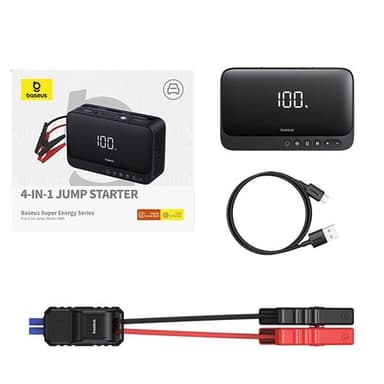 Baseus Super Energy 4i1 600A Powerbank / Kompressor / Ficklampa / Jump Starter