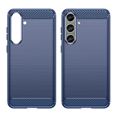 SKALO Samsung S25+ Armor Carbon Skal - Blå