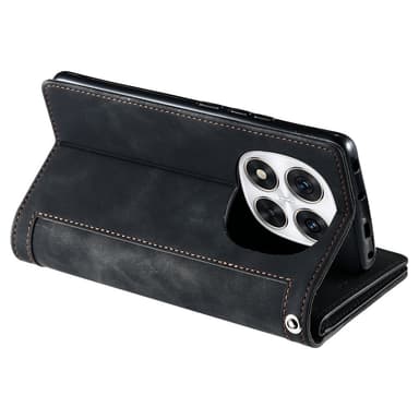 SKALO Xiaomi Redmi Note 14 Pro+ 5G Big Wallet 9-FACK Plånboksfodral - Svart