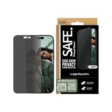 SAFE by PanzerGlass Privacy Skärmskydd till iPhone 16 Pro