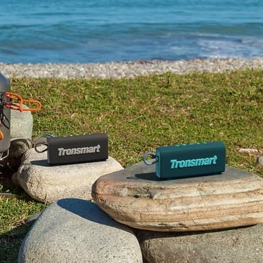 Tronsmart Trip vattentät Bluetooth-högtalare 10W med IPX7 och lång batteritid - Svart