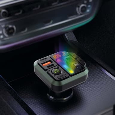 Nedis FM-Sändare med bluetooth och handsfree-funktion