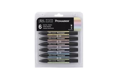 Promarker 6 Pastel Tones