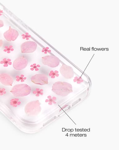 Clear Case iPhone 15 Pro Max Cherry Blossom