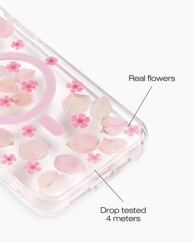 Clear Case MagSafe iPhone 14 Pro Max Cherry Blossom