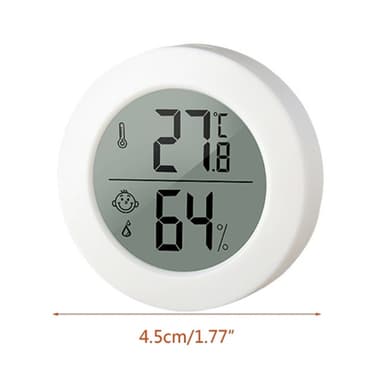 Termometer Hygrometer Hem Bil Inomhus Utomhus Temperatur Fuktighetsmätare