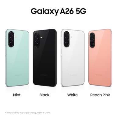 Samsung Galaxy A26 5G smartphone 8/256GB (svart)