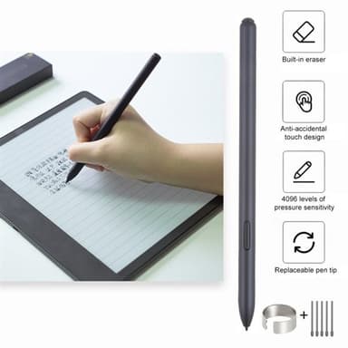 Tryckkänslig styluspenna för Samsung Tab med hög precision - Svart