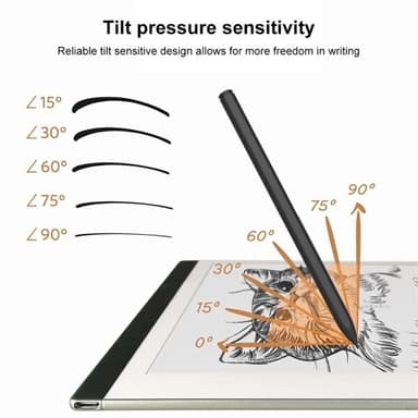 Tryckkänslig Styluspenna till Samsung Tab - Svart