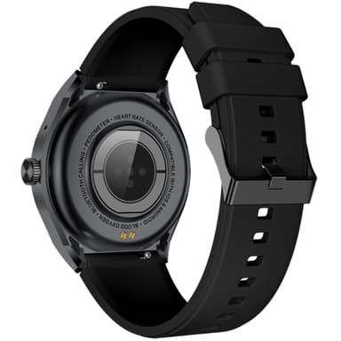 Celly Trainerhalo Smartwatch med rund urtavla Svart