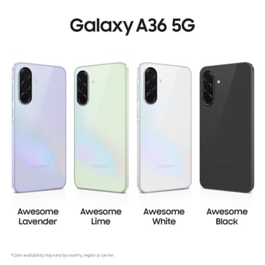 Samsung Galaxy A36 5G smartphone 8/256GB (Lavender)