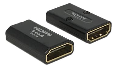 DeLOCK HDMI-adapter, 19-pin ho-ho, guldpläterad, 3840x216