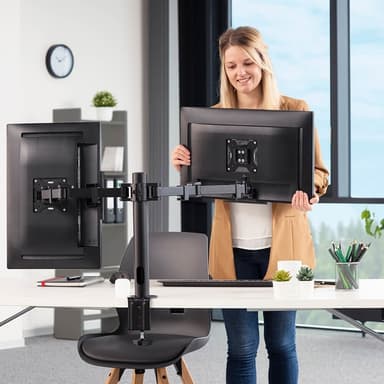 Hama Monitorfäste För Två Bildskärmar 13""- 35""