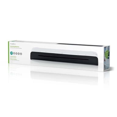Nedis Laminator | Varmt kallt | A3 | 300 mm/min | Automatisk avstängning | Strömadapter | Vit