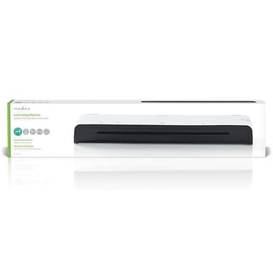 Nedis Laminator | Varmt kallt | A3 | 300 mm/min | Automatisk avstängning | Strömadapter | Vit