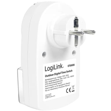 LogiLink Utomhustimer Digital 1800W IP44