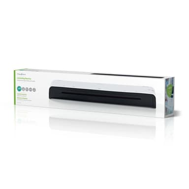 Nedis Laminator | Varmt kallt | A3 | 300 mm/min | Automatisk avstängning | Strömadapter | Vit
