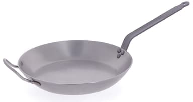 De Buyer Carbone Plus-stekpanna, kolstål, 32 cm