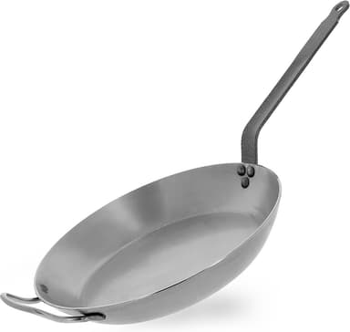 De Buyer Carbone Plus-stekpanna, kolstål, 32 cm