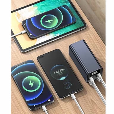 Powerbank 20000mAh 65W QC3.0 Snabbladdning för telefon & laptop
