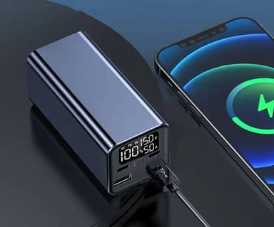 Powerbank 20000mAh 65W QC3.0 Snabbladdning för telefon & laptop