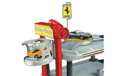 Ferrari parking garage incl. 2 cars 1:43