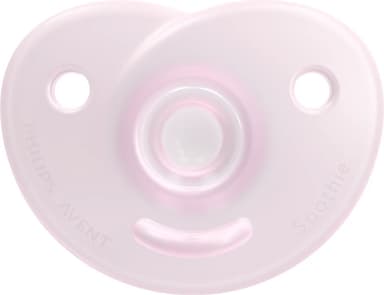 Philips Avent SCF099/22 Soothie nappar, 0 - 6 månader, 2 st, röd