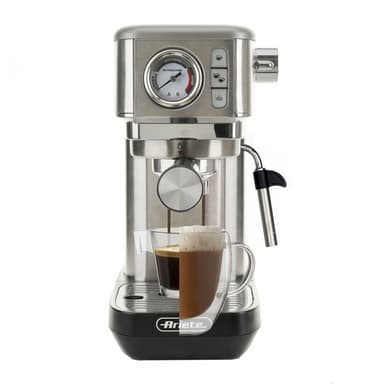Ariete Slim Espresso Metal With Manometer/Metal