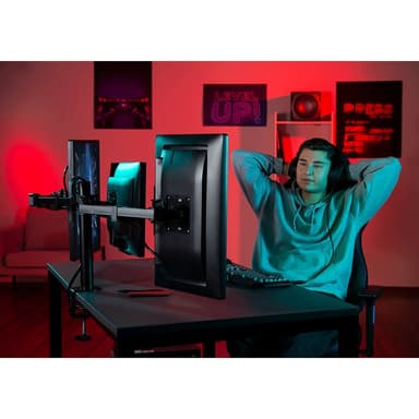 Hama Monitorfäste För Tre Bildskärmar 13""- 27""