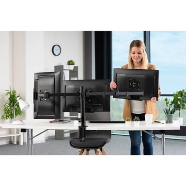 Hama Monitorfäste För Tre Bildskärmar 13""- 27""