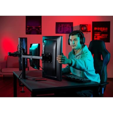 Hama Monitorfäste För Tre Bildskärmar 13""- 27""