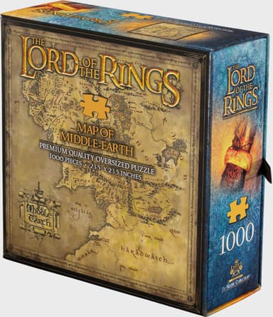 Noble Collection Lord of the Rings pussel (Middle-Earth)
