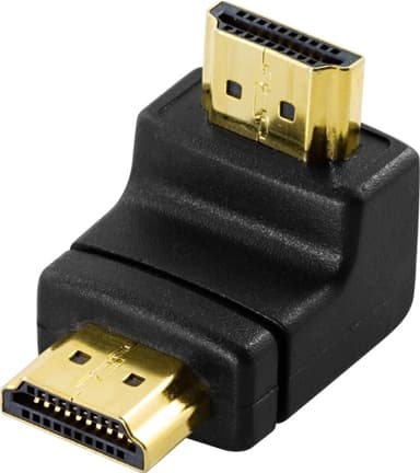DeLOCK HDMI-adapter, 19-pin ha till ha, vinklad (65073)