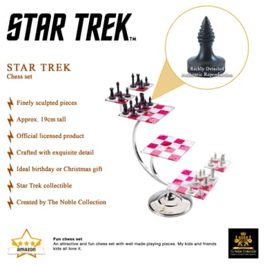 Noble Collection Star Trek schack (3D-schack)